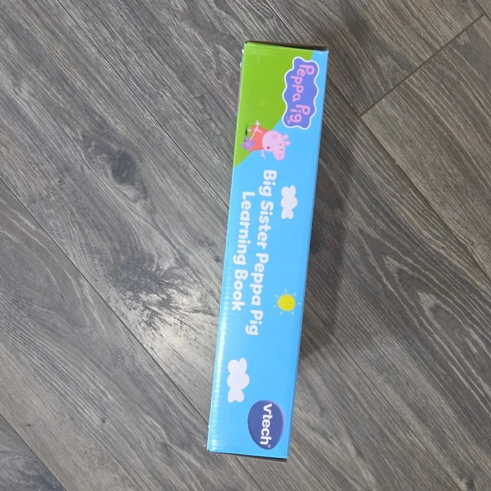 VTech Big Sister Peppa Pig Learning Book Kids Ages 2+ Pink Educational NEW